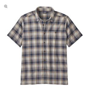 PATAGONIA Men’s A/C shirt - 3.3-oz 100% organic cotton yarn-dyed plain weave